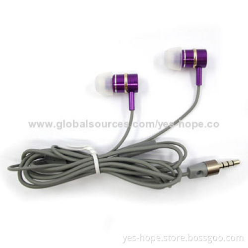 Colorful In-ear Lightweight Earphone for iPod, Ultra Texture Superior Sound Headphone